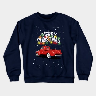 Ford F1 Pick Up truck Christmas Sweater Design Crewneck Sweatshirt